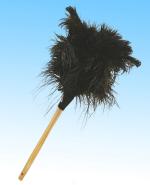 Ostrich Feather Duster 20" Premium Blk